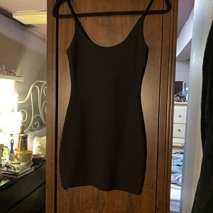 BLACK MINI DRESS